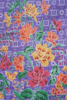 Batik design in Thailand