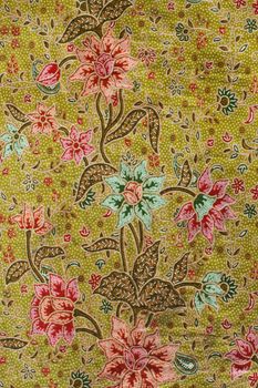 Batik design in Thailand