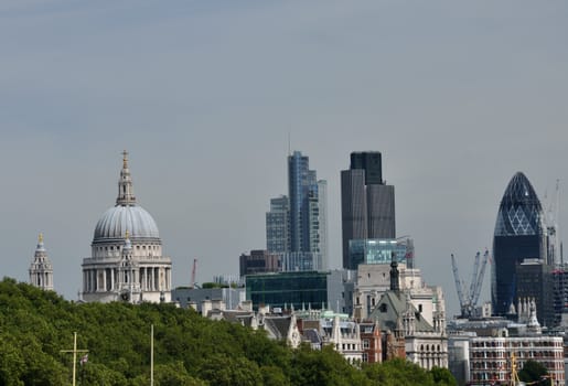 City of london past trees