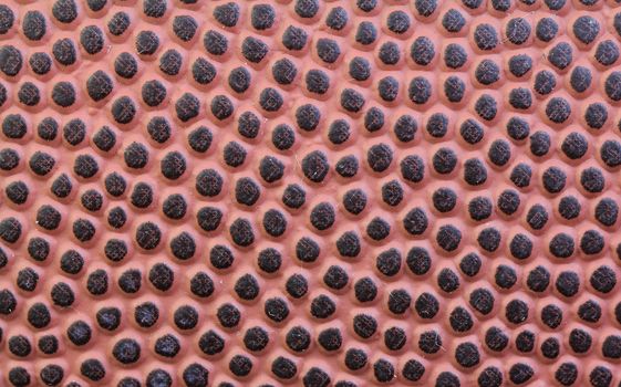 Macro of the skin of a composite football