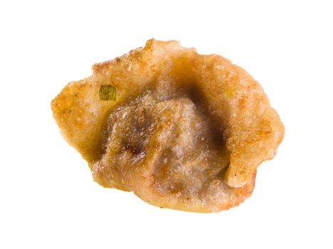 Dumpling, Pan Fried Dumpling on background