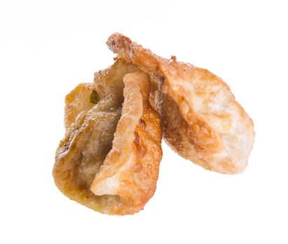 Dumpling, Pan Fried Dumpling on background
