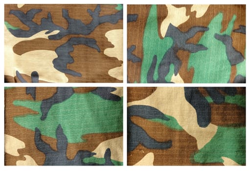 textured of camouflage