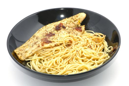 Pasta and fish