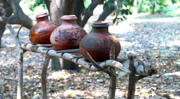 Three pitchers in indian village, summer 2011