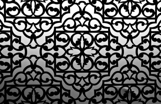 Patterned texture (black and white color process)