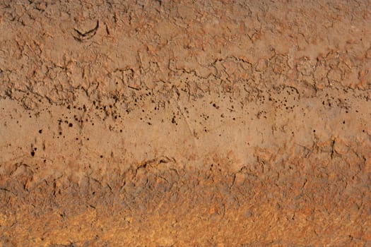 Rusted metal surface closeup background. 