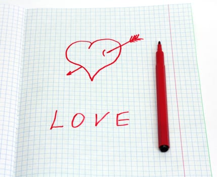 Note of love 