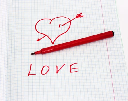 Note of love 