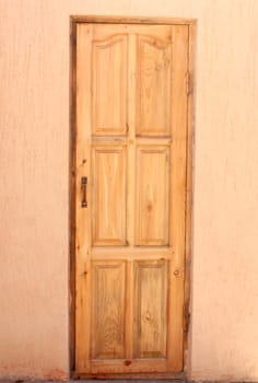 Old wooden door, background 