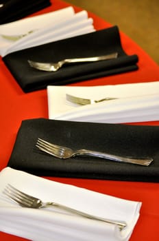 Fork place setting