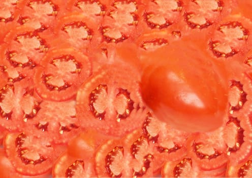 background of the tomato