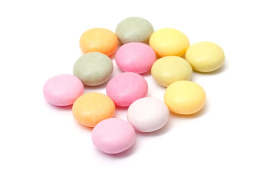 photo of colorful candy, closeup