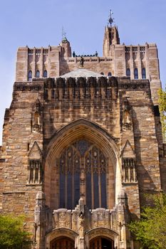 Yale University Sterling Memorial Library New Haven Connecticut Fifth largest library in the United States