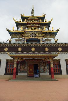 A tibetian monastry in Karnataka India