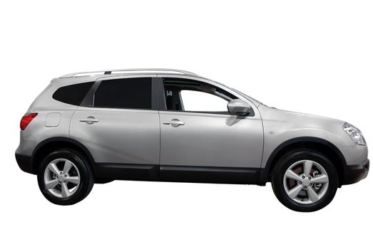 Luxury 4x4 off road suv isolated