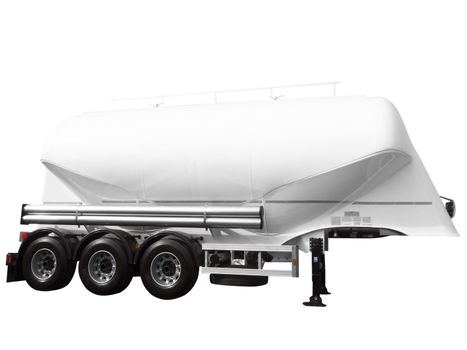 Tank car cistern truck trailer isolated