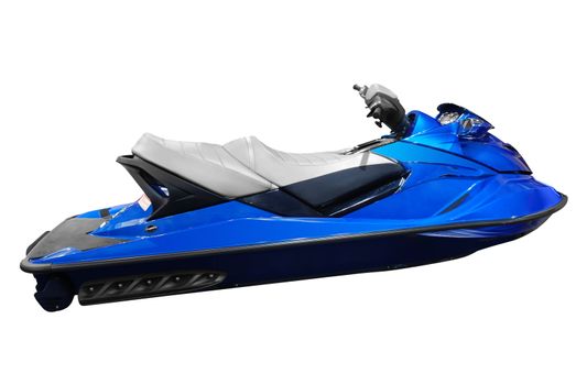 Jet ski isolated on white background