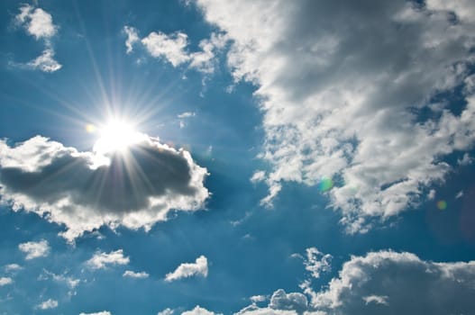sun and sky