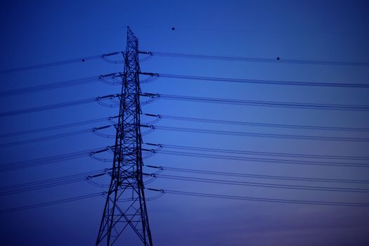 High voltage post