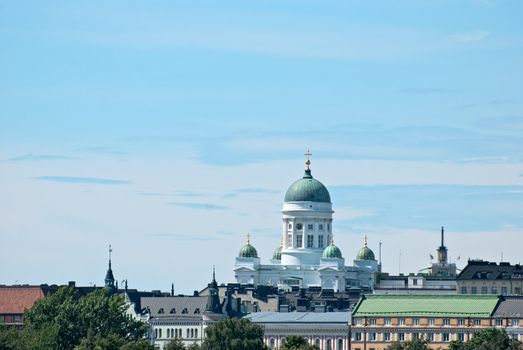 Helsinki. Finland. Nice view of the city.