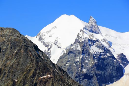 Image of beautiful landscape with Caucasus mountains