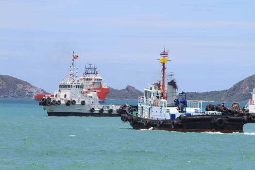 A tug boat