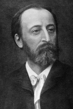 Camille Saint-Saens (1835-1921) on engraving from 1908. French late-Romantic composer, organist, conductor and pianist. Engraved by unknown artist and published in "The world's best music, famous songs. Volume 8", by The University Society, New York,1908.