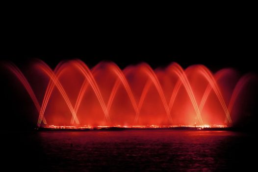 fountain show