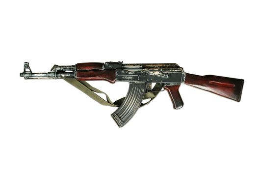 ak 47 isolated