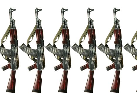 ak 47 isolated