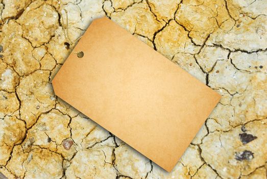 Dry soil texture