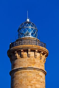 Wonderful lighthouse known as  lighthouse of Chipiona at the province of Cádiz