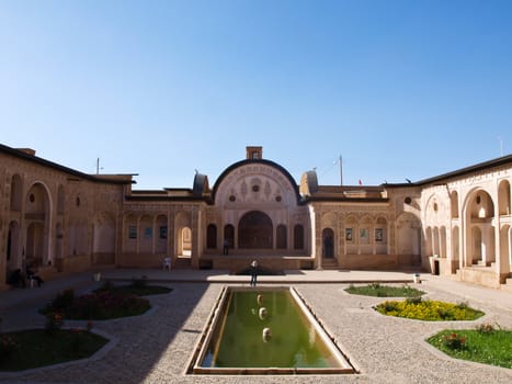 Historic old house in Kashan, Iran