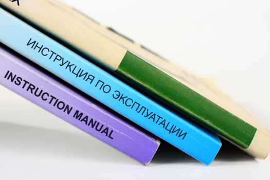 Instruction manuals in english and russian