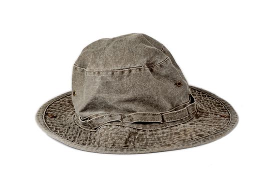 Boonie hat isolated on white background