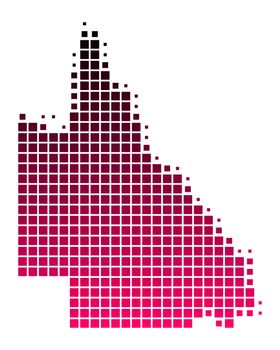 Map of Queensland