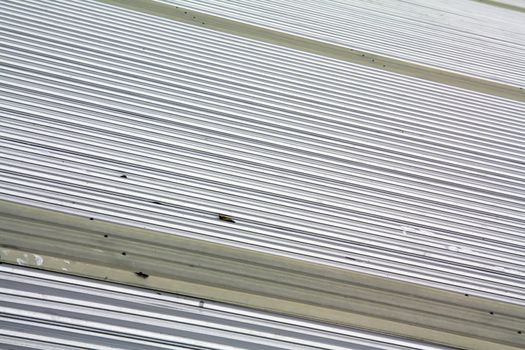 Background roof made of steel