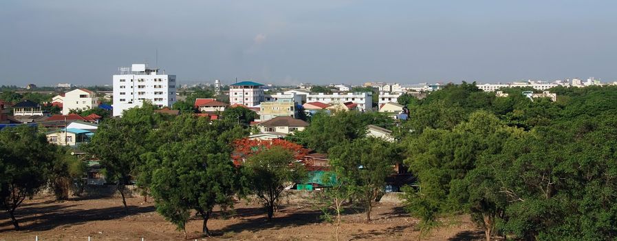 Small town in thailand