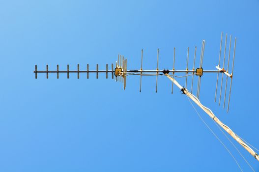 antenna on blue sky







antenna