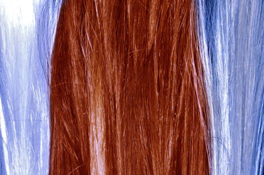 long wigs for woman as a background