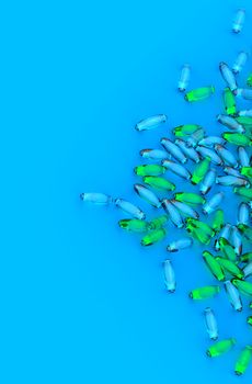 set of pills different destination for treatment people as a background for advertisement