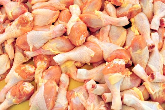 Chicken meat in market