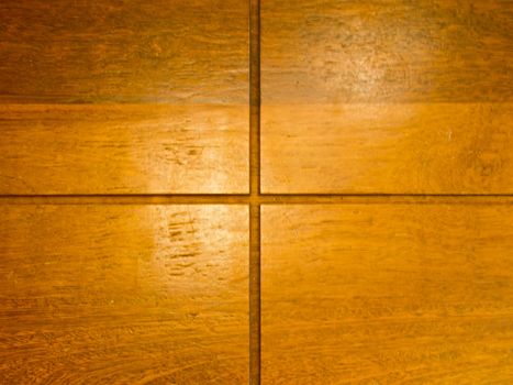 Square wooden pattern