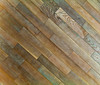 Oak wood texture of floor with natural patterns