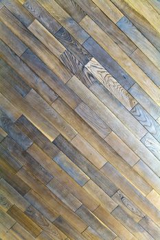 Oak wood texture of floor with natural patterns