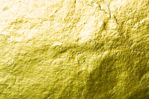 Golden foil abstract texture background