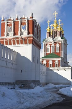Novodevichy Convent in Moscow, Russia