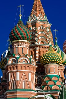 St Basil's Cathedral on Red Square, Moscow, Russia