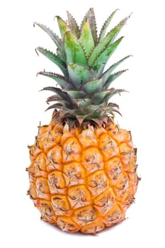 Beautiful pineapple isolated on white